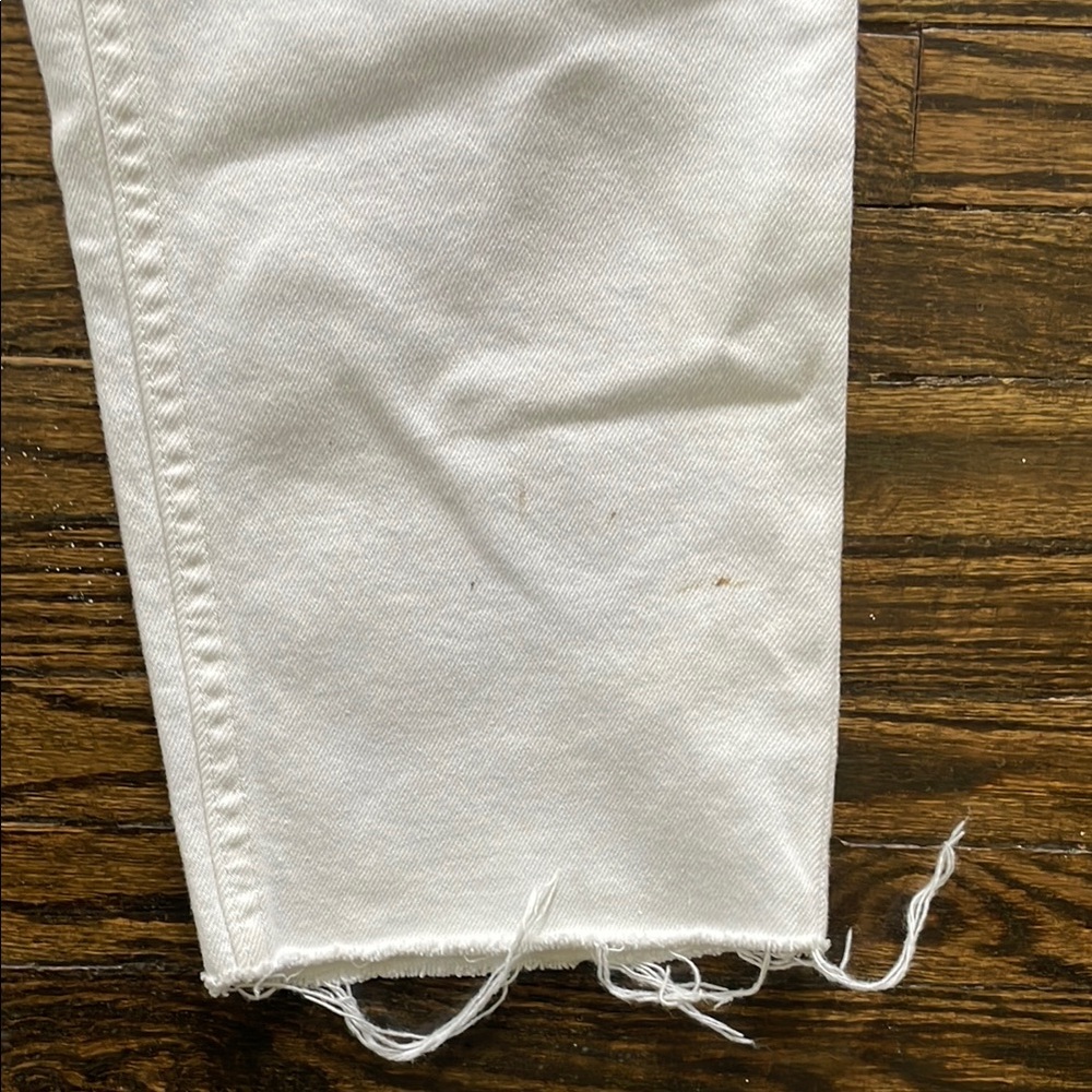 Everlane “the cheeky jean” cropped white denim - Picture 4 of 5